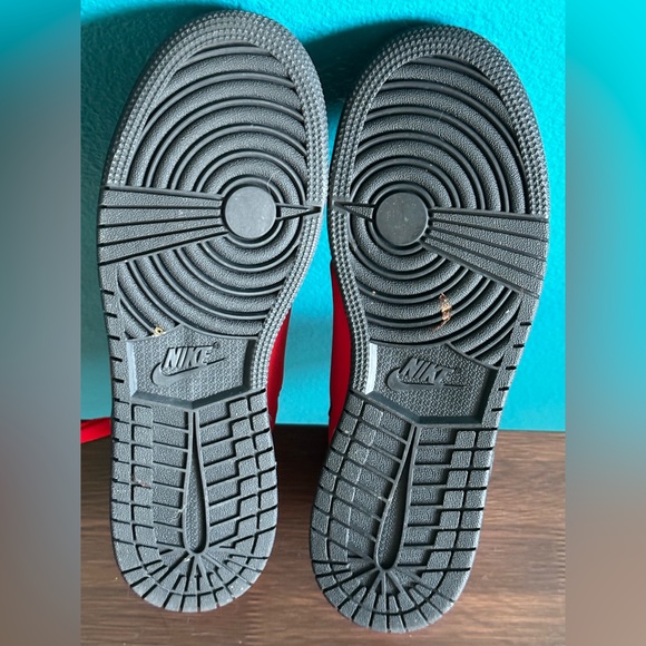 Nike Jordan 1 Flight 3 BG Red Shoes Size 6.5 - Picture 7 of 16